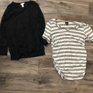 Maternity shirts